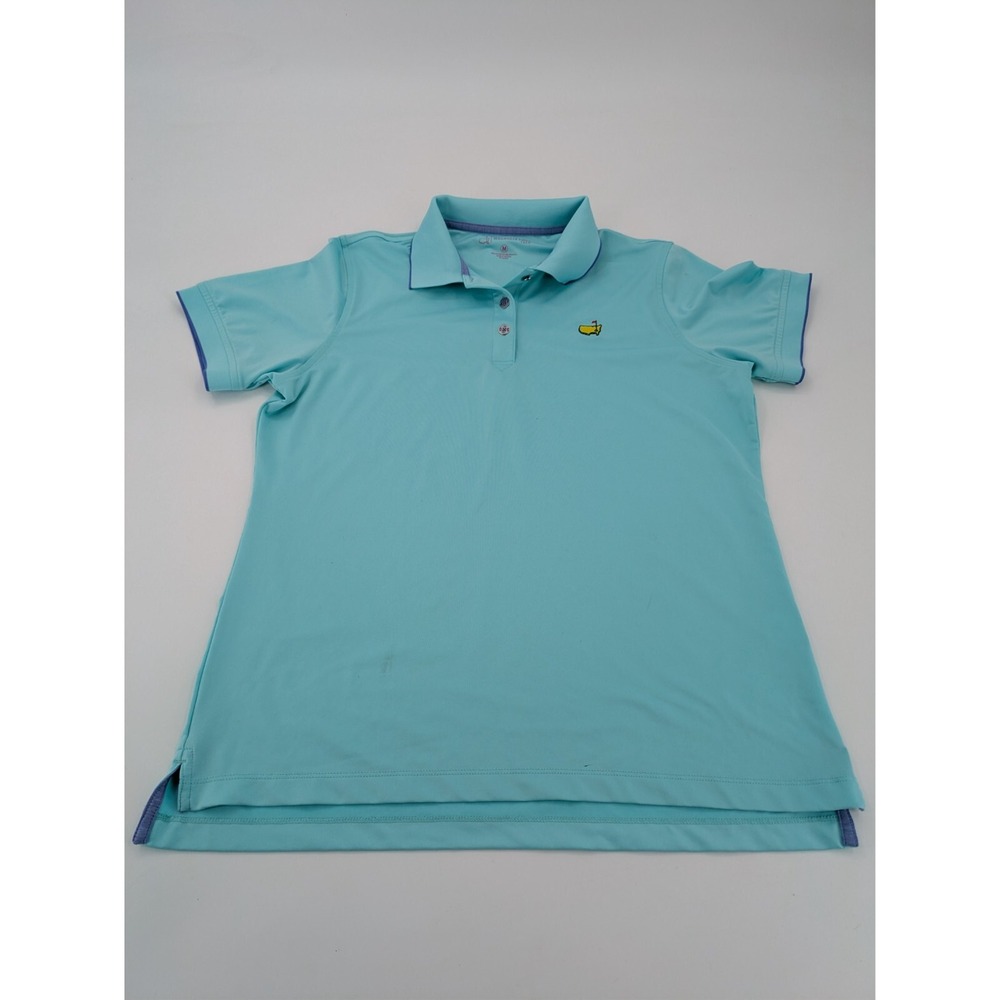 Magnolia Polo Women's Size Medium Lane Masters Augusta National Golf Top Poly